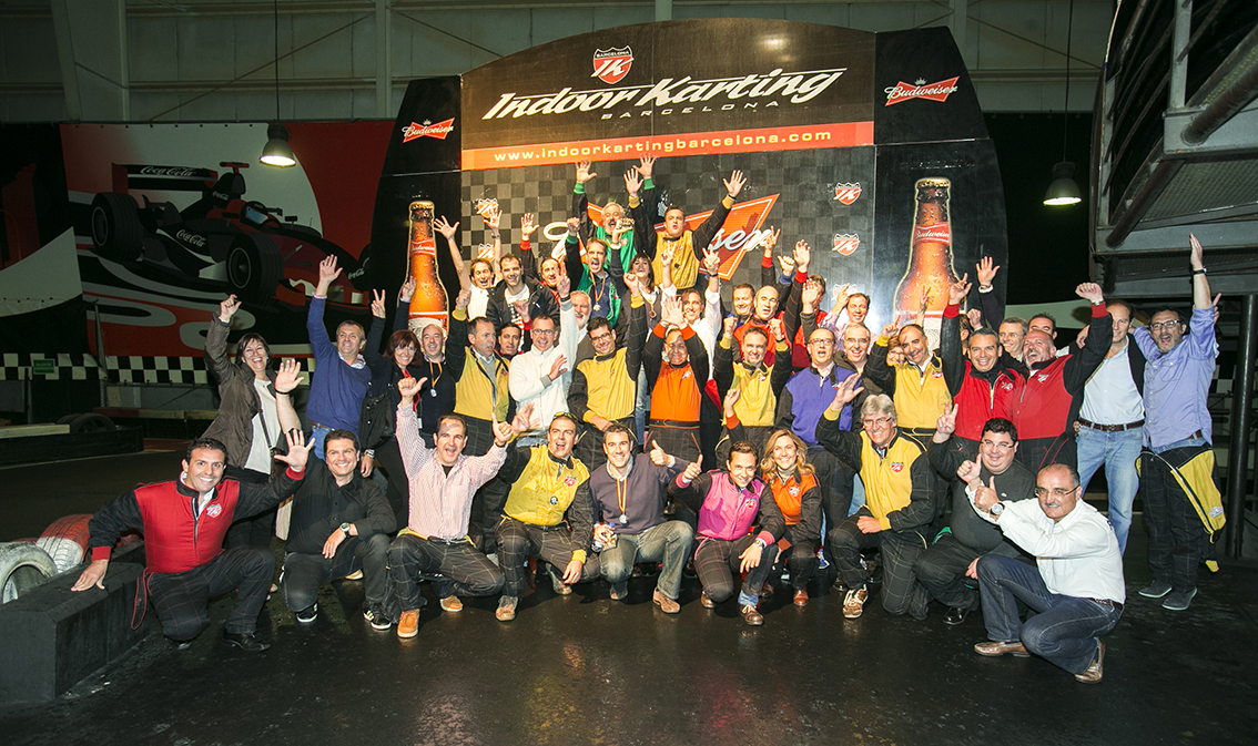 Participantes del Kart Indoor